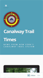 Mobile Screenshot of canalwaytrailtimes.org